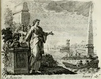 An illustration from Noites jozephinas de Mirtilo : sobre a infausta morte do Serenissimo Senhor D. Joze Principe do Brazil, dedicadas ao consterna do povo luzitano (1790)