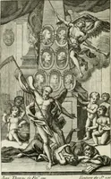 An illustration from Noites jozephinas de Mirtilo : sobre a infausta morte do Serenissimo Senhor D. Joze Principe do Brazil, dedicadas ao consterna do povo luzitano (1790)