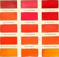 An illustration from A nomenclature of colors for naturalists : and compendium of useful knowledge for ornithologists. (1886)