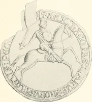 An illustration from Norges gamle vaaben, farver og flag (1894)