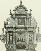 An illustration from Norges kirker i det 16de og 17de aarhundrede (1911)
