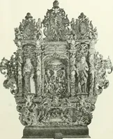 An illustration from Norges kirker i det 16de og 17de aarhundrede (1911)