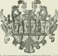 Picture 223 of 352 from Norges kirker i det 16de og 17de aarhundrede (1911), leaf 121