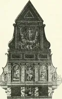 An illustration from Norges kirker i det 16de og 17de aarhundrede (1911)