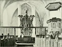 An illustration from Norges kirker i det 16de og 17de aarhundrede (1911)