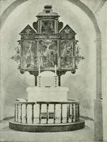 An illustration from Norges kirker i det 16de og 17de aarhundrede (1911)