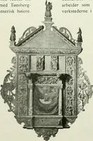 An illustration from Norges kirker i det 16de og 17de aarhundrede (1911)