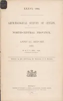 An illustration from North-central and central provinces : annual report (1904)