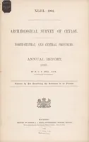 An illustration from North-central and central provinces : annual report (1904)