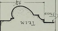 An illustration from Northern Italian details; (1916)