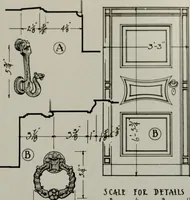 An illustration from Northern Italian details; (1916)
