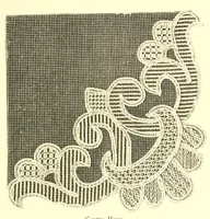 An illustration from Norwegian drawn work (Hardanger) (1905)