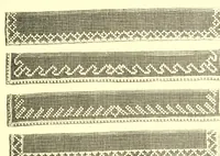 An illustration from Norwegian drawn work (Hardanger) (1905)