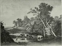 An illustration from The Norwich school of painting : being a full account of the Norwich exhibitions, the lives of the painters, the lists of their respecitve exhibits and descriptions of the pictures (1905)