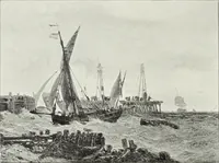 An illustration from The Norwich school of painting : being a full account of the Norwich exhibitions, the lives of the painters, the lists of their respecitve exhibits and descriptions of the pictures (1905)