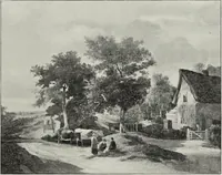 An illustration from The Norwich school of painting : being a full account of the Norwich exhibitions, the lives of the painters, the lists of their respecitve exhibits and descriptions of the pictures (1905)