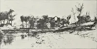 An illustration from The Norwich school of painting : being a full account of the Norwich exhibitions, the lives of the painters, the lists of their respecitve exhibits and descriptions of the pictures (1905)