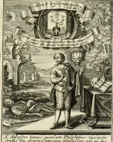 An illustration from Peripateticus nostri temporis, seu, Philosophus discursivus : in biennali cursu, per discursus symbolico-physicos, ad discursum, juxta sanctorum philosophorum exempla, piè curiosum instructus .. (1724)