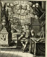An illustration from Peripateticus nostri temporis, seu, Philosophus discursivus : in biennali cursu, per discursus symbolico-physicos, ad discursum, juxta sanctorum philosophorum exempla, piè curiosum instructus .. (1724)