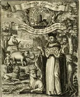 An illustration from Peripateticus nostri temporis, seu, Philosophus discursivus : in biennali cursu, per discursus symbolico-physicos, ad discursum, juxta sanctorum philosophorum exempla, piè curiosum instructus .. (1724)