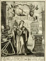 An illustration from Peripateticus nostri temporis, seu, Philosophus discursivus : in biennali cursu, per discursus symbolico-physicos, ad discursum, juxta sanctorum philosophorum exempla, piè curiosum instructus .. (1724)