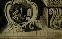 An illustration from Notae uberiores in Historiam Danicam Saxonis Grammatici : Una cum prolegomenis ad easdem notas (1645)