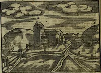 An illustration from Notae uberiores in Historiam Danicam Saxonis Grammatici : Una cum prolegomenis ad easdem notas (1645)