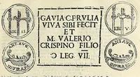 Picture 54 of 65 from Note overo memorie del museo del conte Lodovico Moscardo : nobile veronese uno de padri nell'Accademia filarmonica, dal medesimo descritte in trè libri : nel primo si discorre delle cose antiche, che in dette museo si ritrouano : nel secondo delle pietre, minerali, e terre : nel terzo de corali, conchiglie, animali, frutti, & altre cose in quello contenute ... : con l'aggiunta in questa seconda impressione della seconda parte delle stesso autore, accresciuta di cose spettanti particolarmente all'antichità : con l'indice d'vna gran parte delle sue medaglie, & pitture, come anco delli ritratti de prencipi, & altri illustri huomini, così in arme, come in lettere (1672), leaf 409