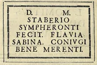 An illustration from Note overo memorie del museo del conte Lodovico Moscardo : nobile veronese uno de padri nell'Accademia filarmonica, dal medesimo descritte in trè libri : nel primo si discorre delle cose antiche, che in dette museo si ritrouano : nel secondo delle pietre, minerali, e terre : nel terzo de corali, conchiglie, animali, frutti, & altre cose in quello contenute ... : con l'aggiunta in questa seconda impressione della seconda parte delle stesso autore, accresciuta di cose spettanti particolarmente all'antichità : con l'indice d'vna gran parte delle sue medaglie, & pitture, come anco delli ritratti de prencipi, & altri illustri huomini, così in arme, come in lettere (1672)