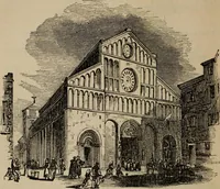 An illustration from Notes, ecclesiological and picturesque on Dalmatia, Croatia, Istria, Styria with a visit to Montenegro (1861)