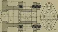 An illustration from Notes for mechanical drawing; arranged for the use of the students of the Mechanic arts high school and the Evening school of trades (1904)
