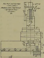 Picture 52 of 107 from Notes for mechanical drawing; arranged for the use of the students of the Mechanic arts high school and the Evening school of trades (1904), leaf 104