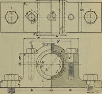 An illustration from Notes for mechanical drawing; arranged for the use of the students of the Mechanic arts high school and the Evening school of trades (1904)