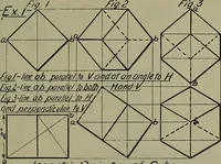 An illustration from Notes for mechanical drawing; arranged for the use of the students of the Mechanic arts high school and the Evening school of trades (1904)