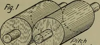 An illustration from Notes for mechanical drawing; arranged for the use of the students of the Mechanic arts high school and the Evening school of trades (1904)