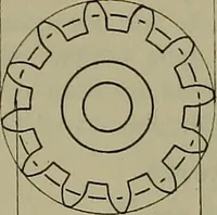 An illustration from Notes for mechanical drawing; arranged for the use of the students of the Mechanic arts high school and the Evening school of trades (1904)