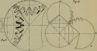 An illustration from Notes for mechanical drawing; arranged for the use of the students of the Mechanic arts high school and the Evening school of trades (1904)