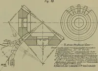 Picture 105 of 107 from Notes for mechanical drawing; arranged for the use of the students of the Mechanic arts high school and the Evening school of trades (1904), leaf 176