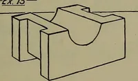 An illustration from Notes for mechanical drawing; arranged for the use of the students of the Mechanic arts high school and the Evening school of trades (1904)