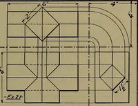 An illustration from Notes for mechanical drawing; arranged for the use of the students of the Mechanic arts high school and the Evening school of trades (1904)