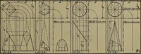 An illustration from Notes for mechanical drawing; arranged for the use of the students of the Mechanic arts high school and the Evening school of trades (1904)