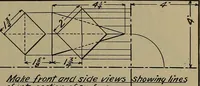 Picture 18 of 107 from Notes for mechanical drawing; arranged for the use of the students of the Mechanic arts high school and the Evening school of trades (1904), leaf 28