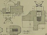 An illustration from Notes for mechanical drawing; arranged for the use of the students of the Mechanic arts high school and the Evening school of trades (1904)
