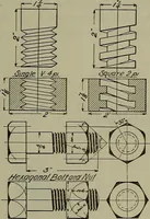 An illustration from Notes for mechanical drawing; arranged for the use of the students of the Mechanic arts high school and the Evening school of trades (1904)