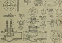 An illustration from Notes for mechanical drawing; arranged for the use of the students of the Mechanic arts high school and the Evening school of trades (1904)