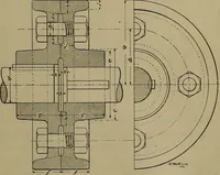 An illustration from Notes for mechanical drawing; arranged for the use of the students of the Mechanic arts high school and the Evening school of trades (1904)
