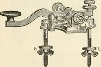An illustration from Notes on electricity and magnetism. designed as a companion to Silvanus P. Thompson's Elementary lessons (1891)