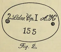 An illustration from Notes on examination of the effects and various objects found on German soldiers (1917)