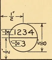 An illustration from Notes on mechanical drawing; (1912)