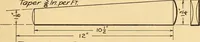 An illustration from Notes on mechanical drawing; (1912)